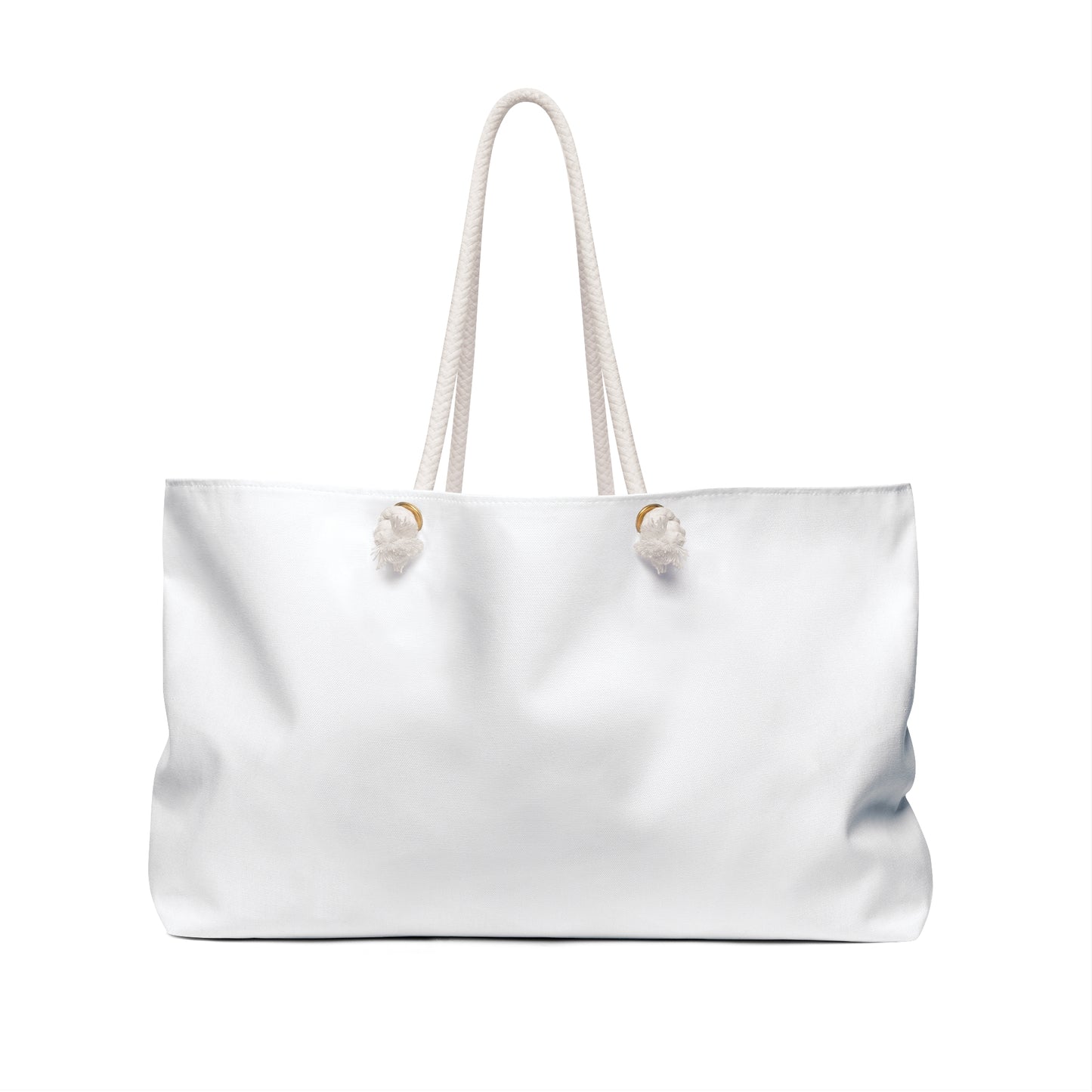 Custom Weekender Bag - All Around Print Large Travel Tote with Rope Handles