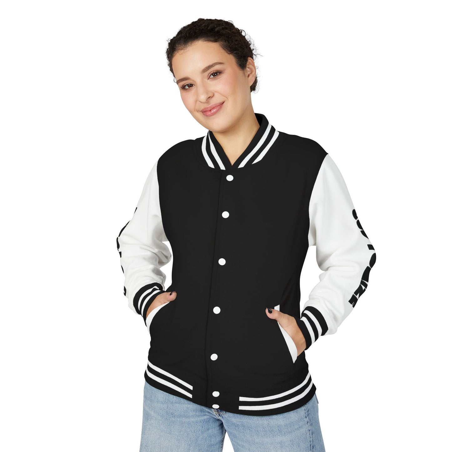 Custom Letterman Jacket — Design the front and sleeves