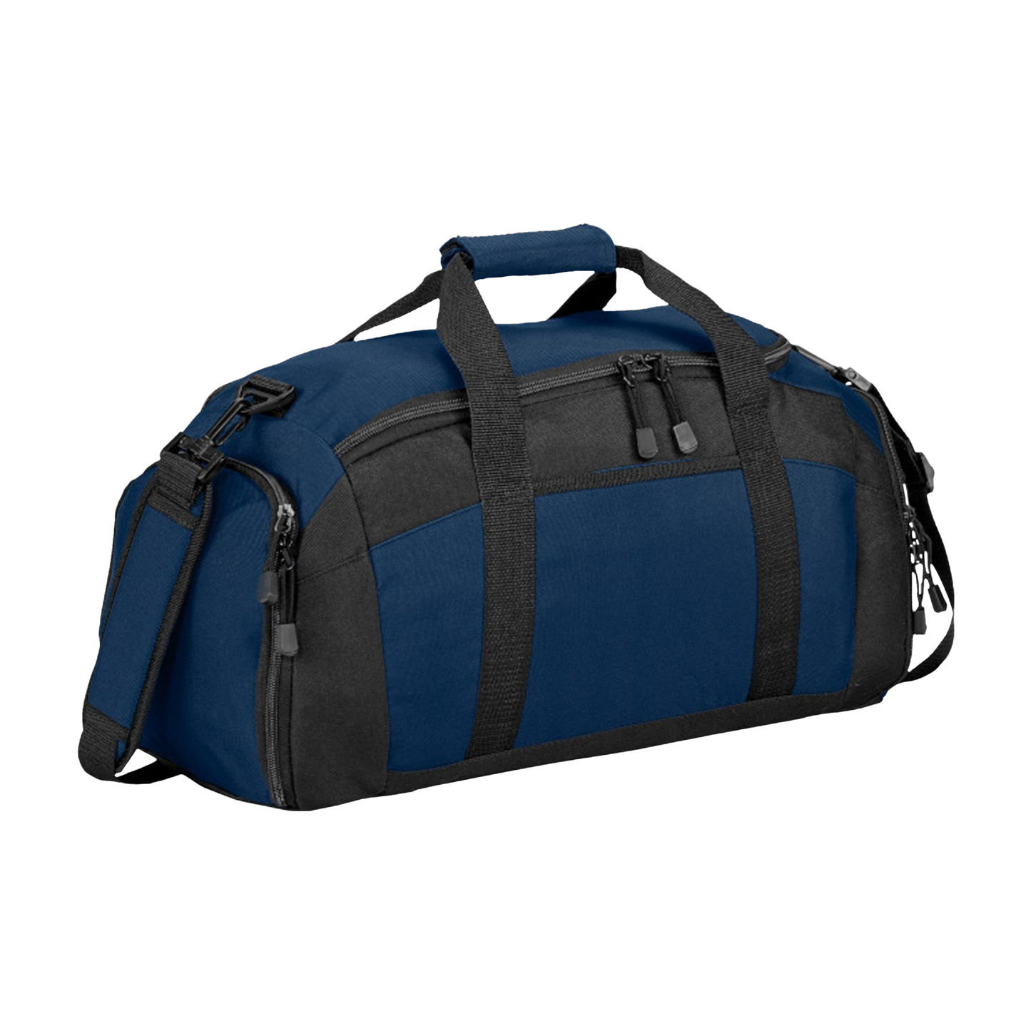 Embroidered Custom Logo Gym Bag — Durable Sports Duffle with Shoulder Strap